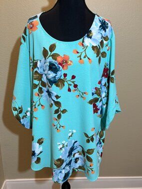 Your Style Ladies Tunic Floral Size XL